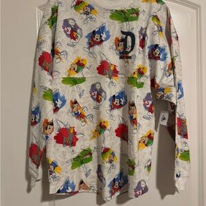 Disney Spirit Jersey with Ink and Paint Character design.